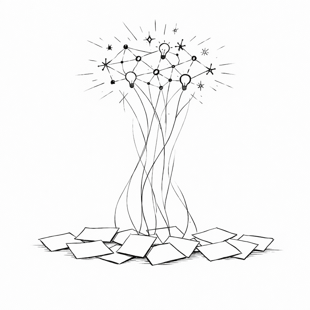 The Zettelkasten: How Isolated Notes Become Creative Ideas